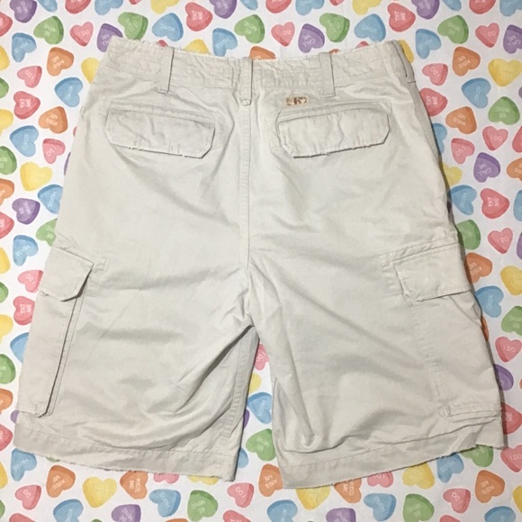 Polo Jeans Co RL Men’s Lite Khaki Cargo Shorts - Picture 4 of 4